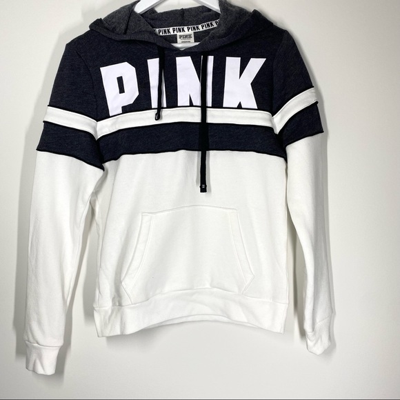 PINK Victoria's Secret Tops - Victoria’s Secret Pull Over Classic Lounge Hoodie Size Small